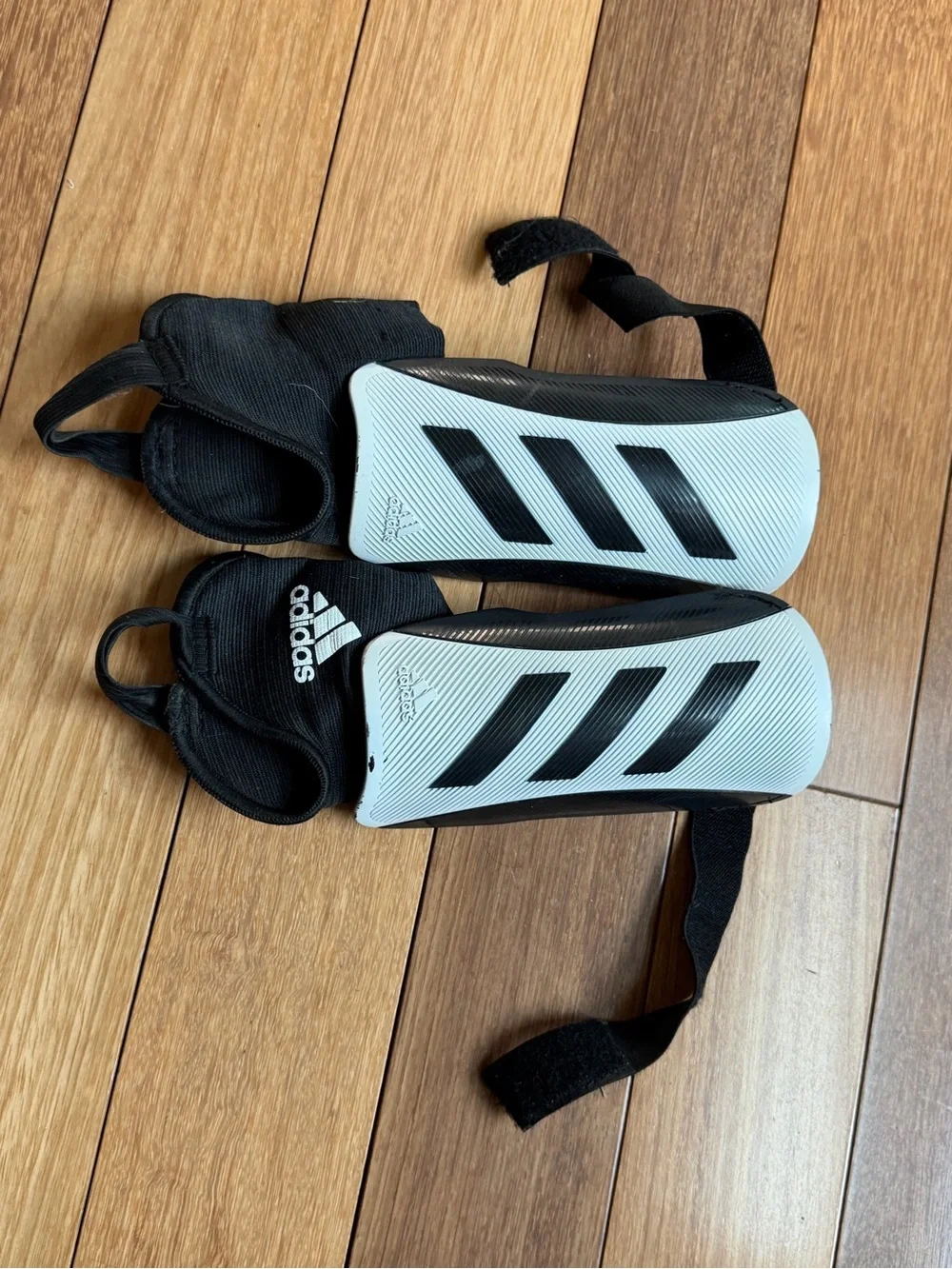 Adidas Soccer Shoes and Shin Guards